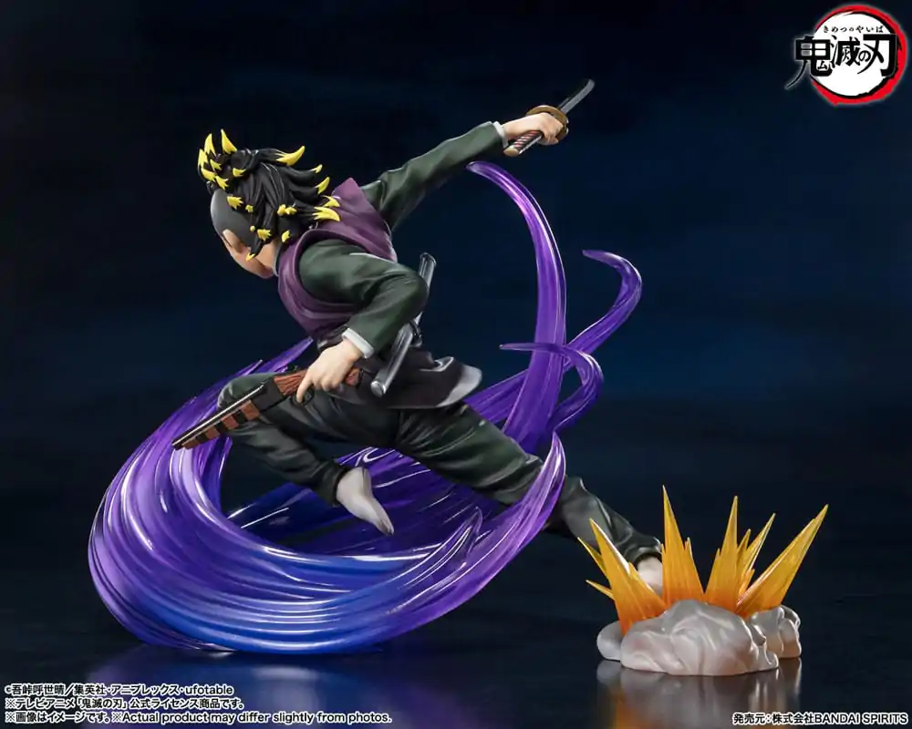 Demon Slayer: Kimetsu no Yaiba FiguartsZERO PVC soška Genya Shinazugawa 17 cm termékfotó