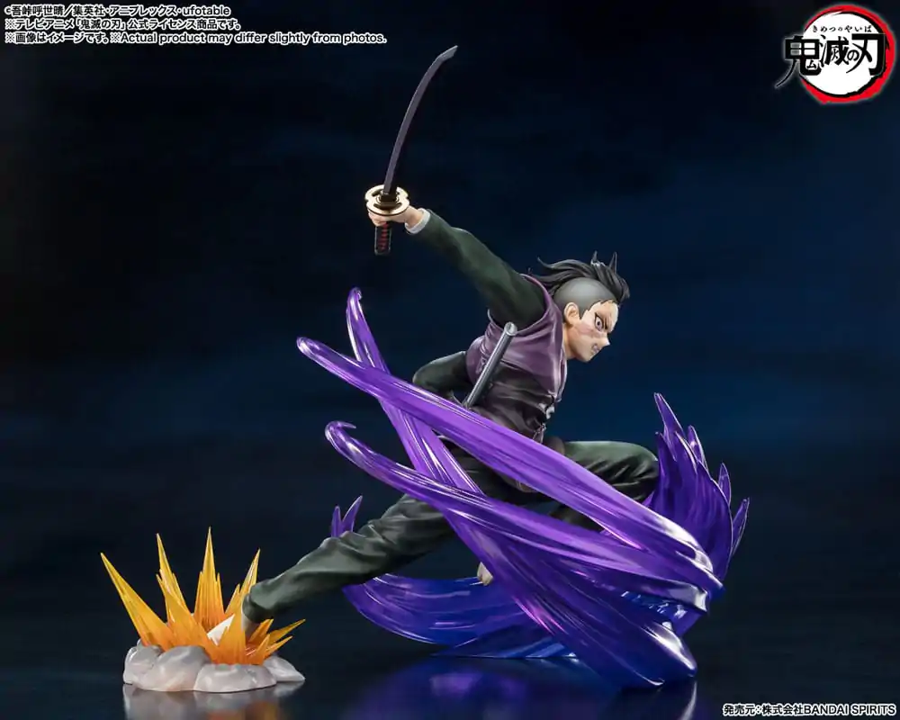 Demon Slayer: Kimetsu no Yaiba FiguartsZERO PVC soška Genya Shinazugawa 17 cm termékfotó