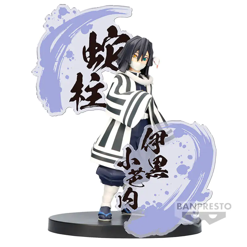 Demon Slayer Kimetsu no Yaiba figure Ex Obanai Iguro figure 14 cm produktová fotografia