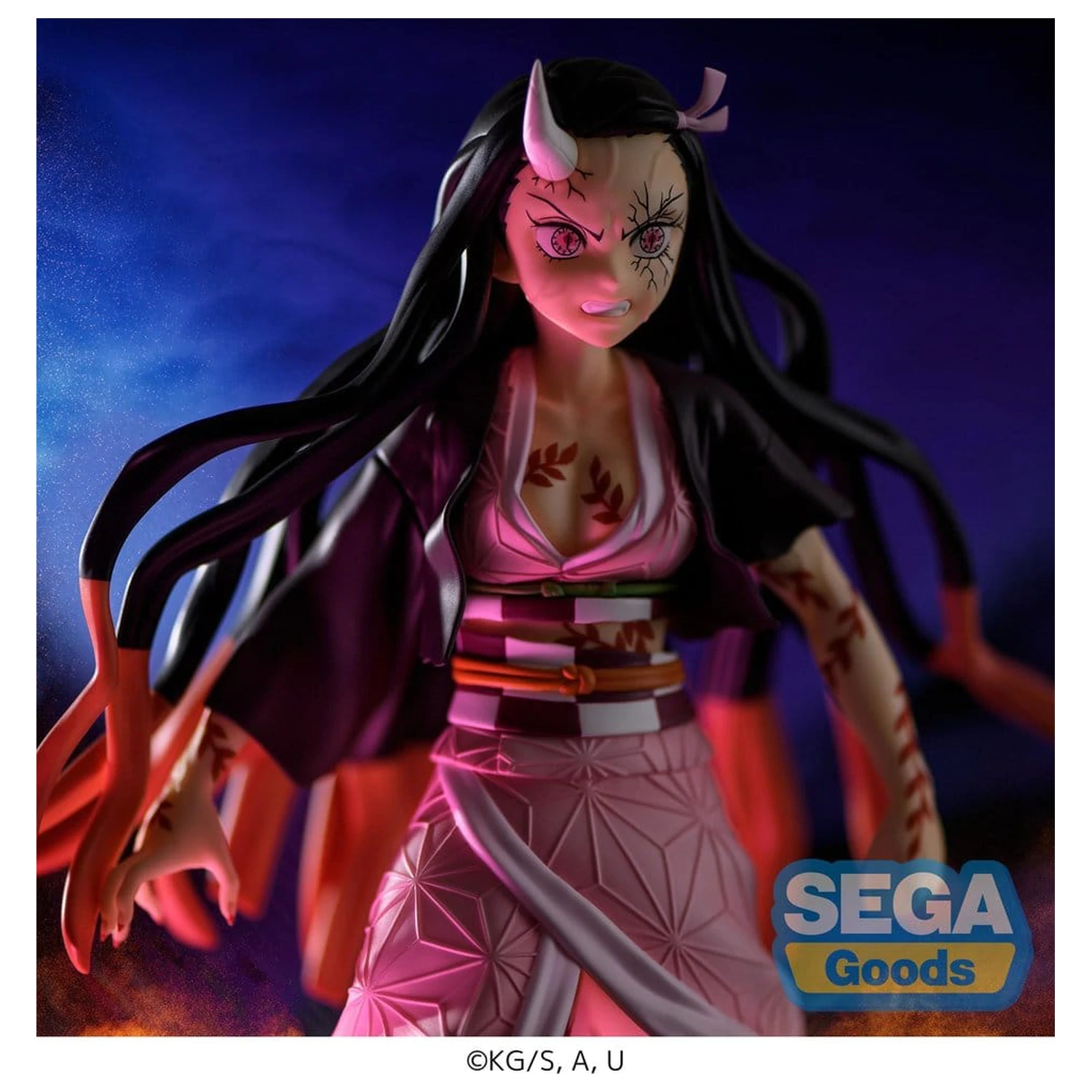 Demon Slayer: Kimetsu no Yaiba FIGURIZMa PVC figúrka Nezuko Kamado Demon Form Advancing Ver. (Rerelease) 21 cm produktová fotografia