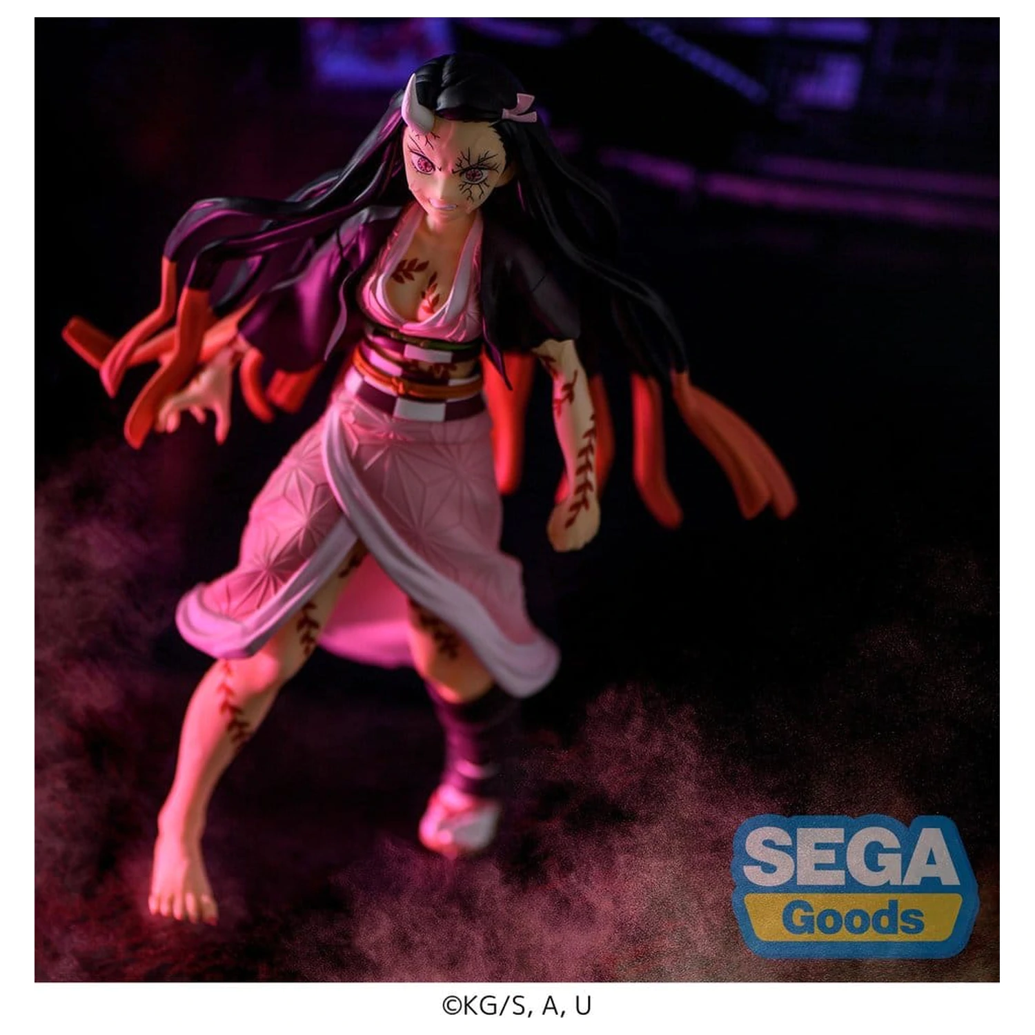 Demon Slayer: Kimetsu no Yaiba FIGURIZMa PVC figúrka Nezuko Kamado Demon Form Advancing Ver. (Rerelease) 21 cm produktová fotografia
