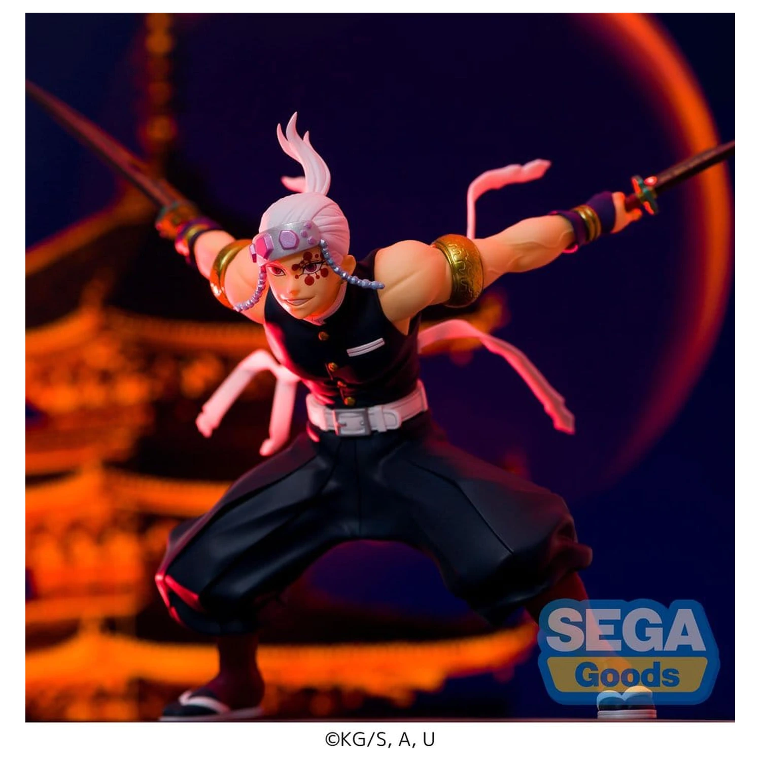 Demon Slayer: Kimetsu no Yaiba FIGURIZMa PVC figúrka Tengen Uzui (znovu-vydanie) 16 cm produktová fotografia