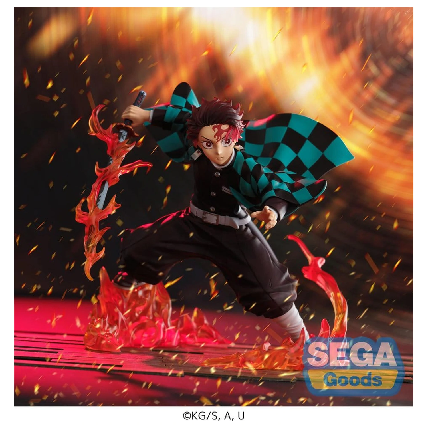 Demon Slayer: Kimetsu no Yaiba FIGURIZMa PVC figúrka Tanjiro Kamado Transparent World 18 cm produktová fotografia