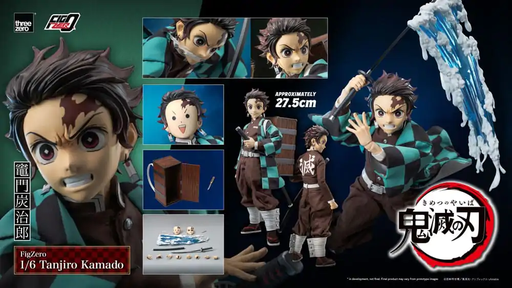 Demon Slayer Kimetsu no Yaiba FigZero Akčná figúrka 1/6 Tanjiro Kamado 27 cm produktová fotografia