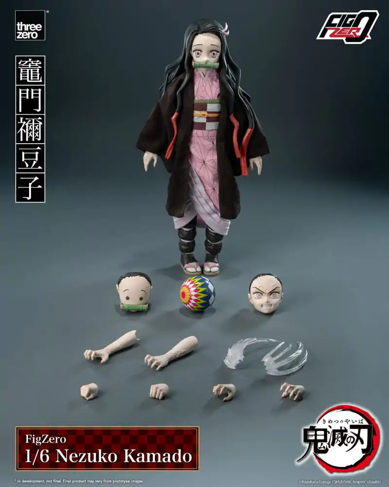 Demon Slayer: Kimetsu no Yaiba FigZero akčná figúrka 1/6 Nezuko Kamado 26 cm produktová fotografia