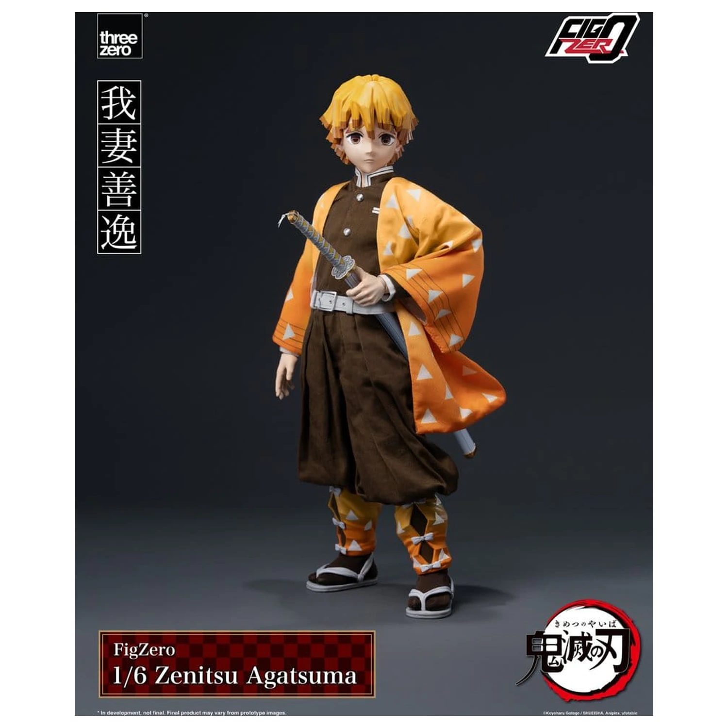 Demon Slayer: Kimetsu no Yaiba FigZero akčná figúrka 1/6 Zenitsu Agatsuma 28 cm produktová fotografia
