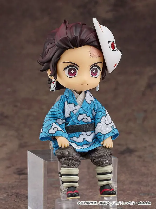Demon Slayer: Kimetsu no Yaiba for Nendoroid Doll Figures Sada oblečenia pre figúrky: Tanjiro Kamado - Final Selection Ver. produktová fotografia