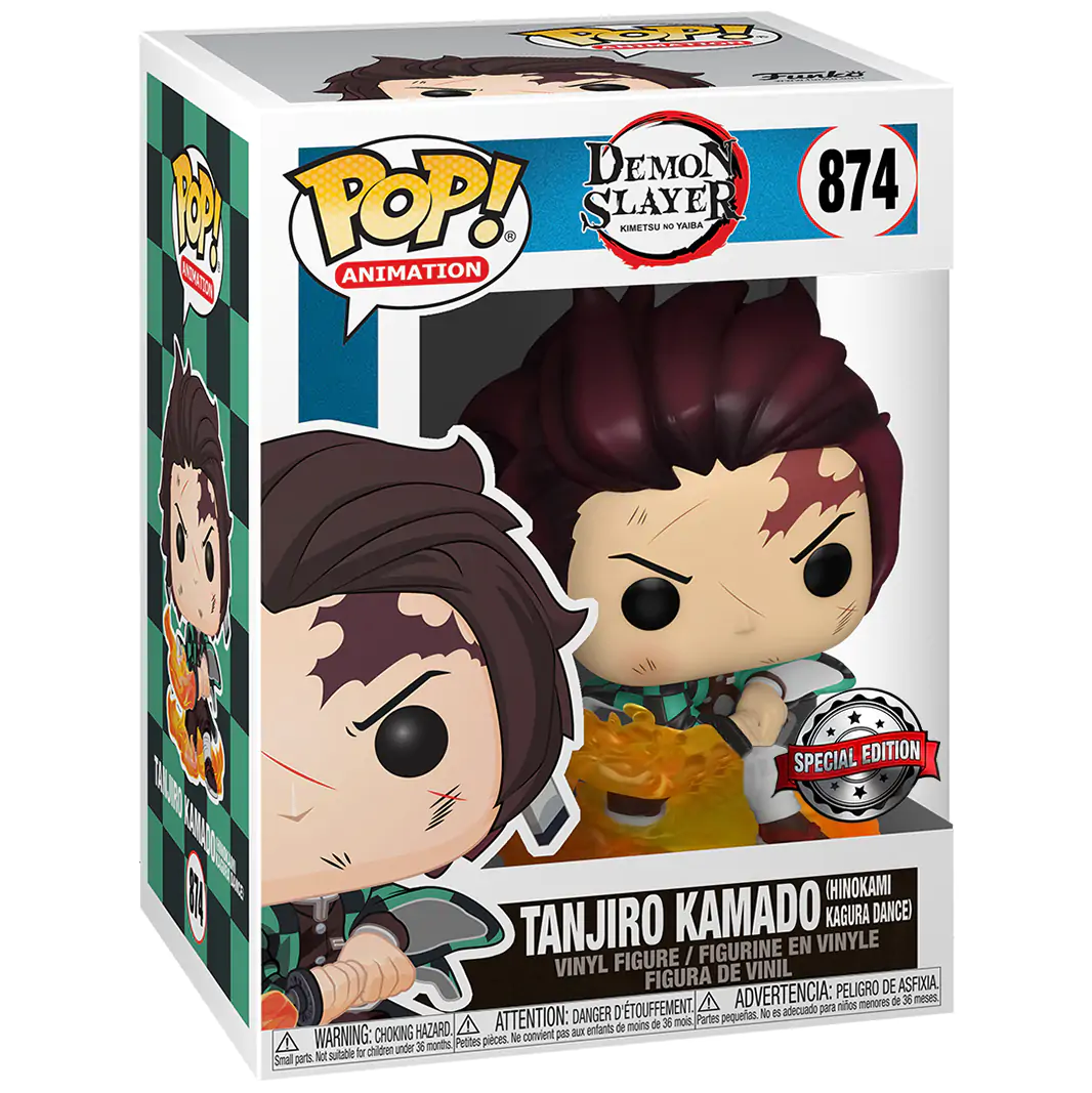 Demon Slayer: Kimetsu no Yaiba Funko POP! Animation Figúrka Tanjiro 9 cm produktová fotografia