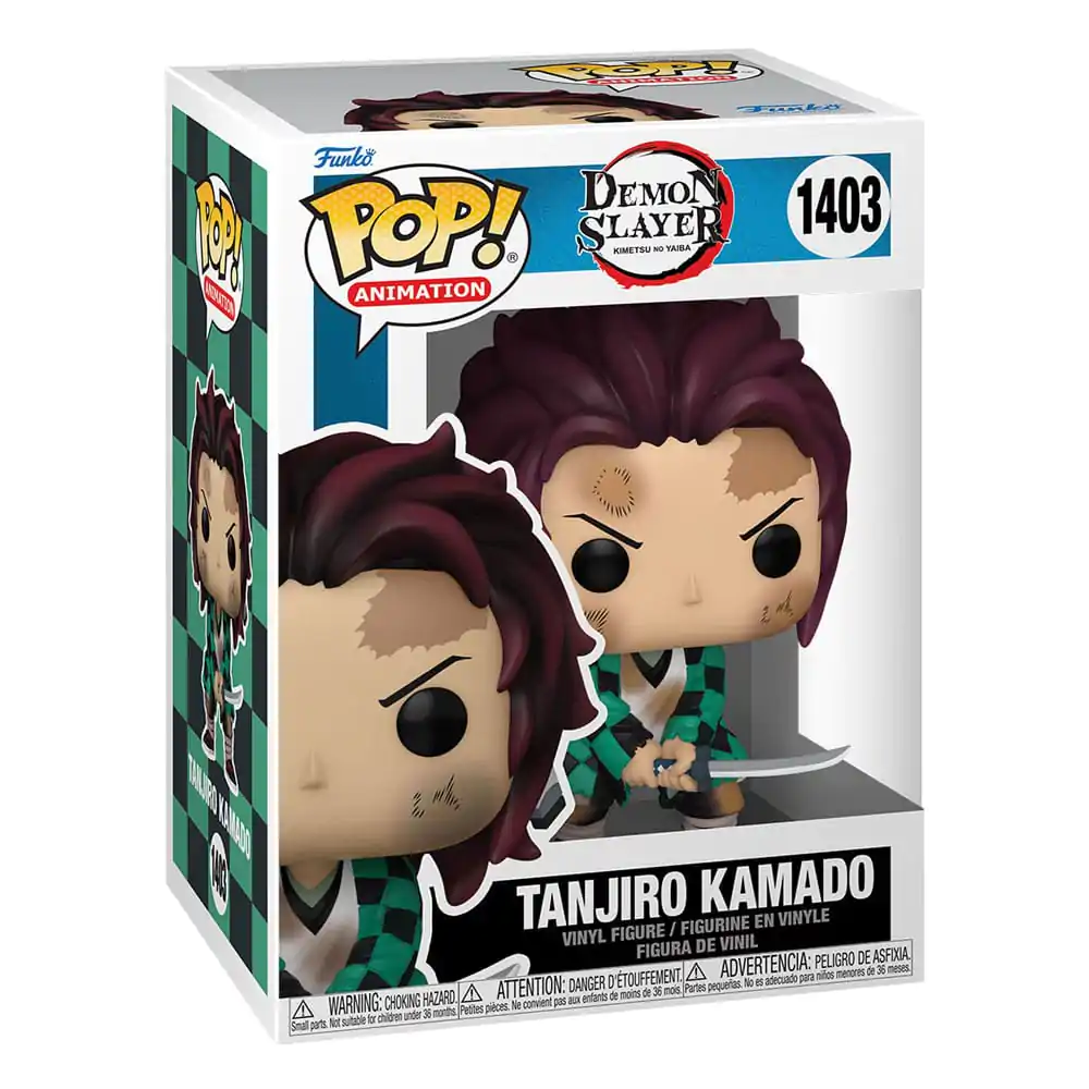 Demon Slayer: Kimetsu no Yaiba POP! Animation Figúrka Tanjiro (Training) 9 cm produktová fotografia