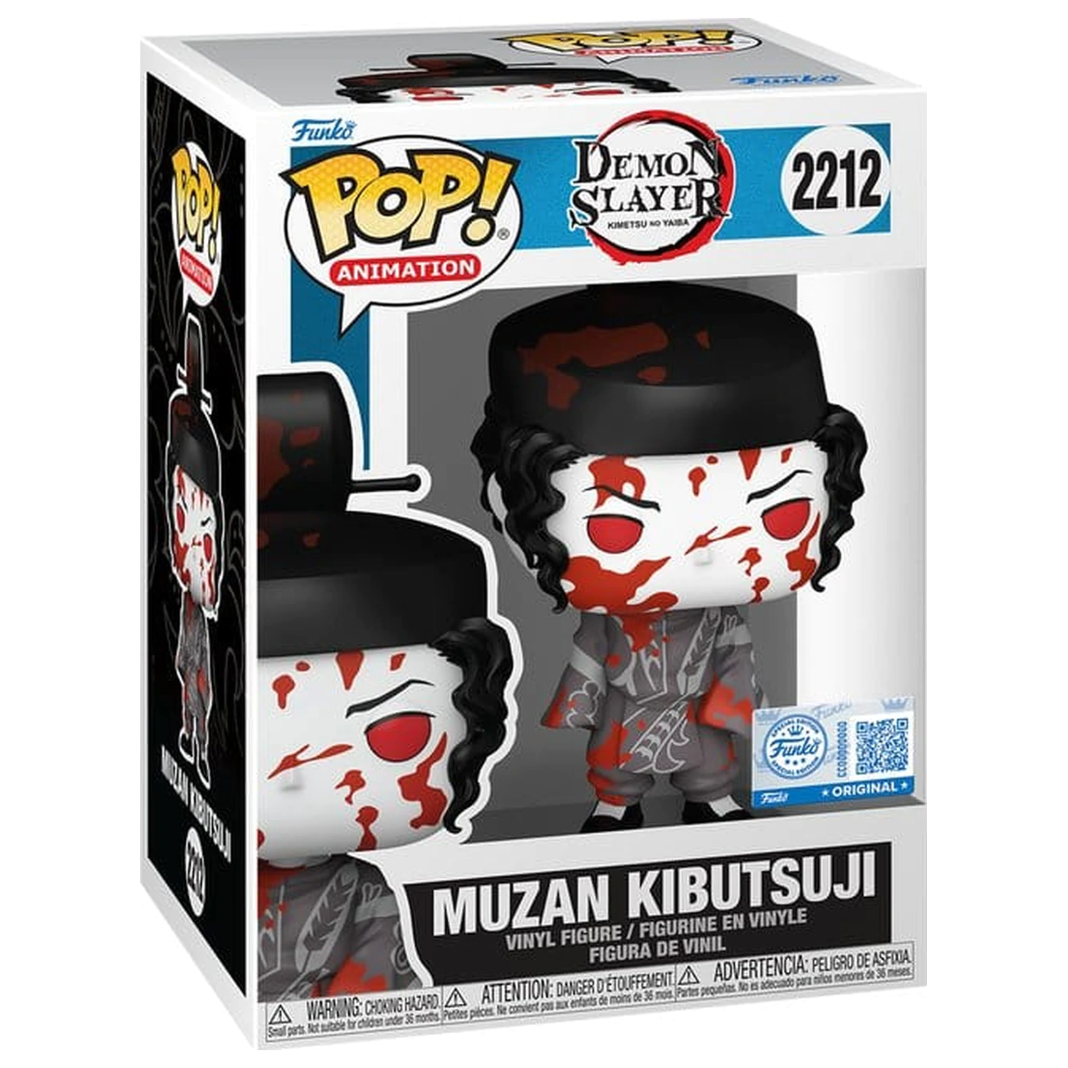 Demon Slayer: Kimetsu no Yaiba Funko POP! Animation Vinylová figúrka Muzan 9 cm produktová fotografia