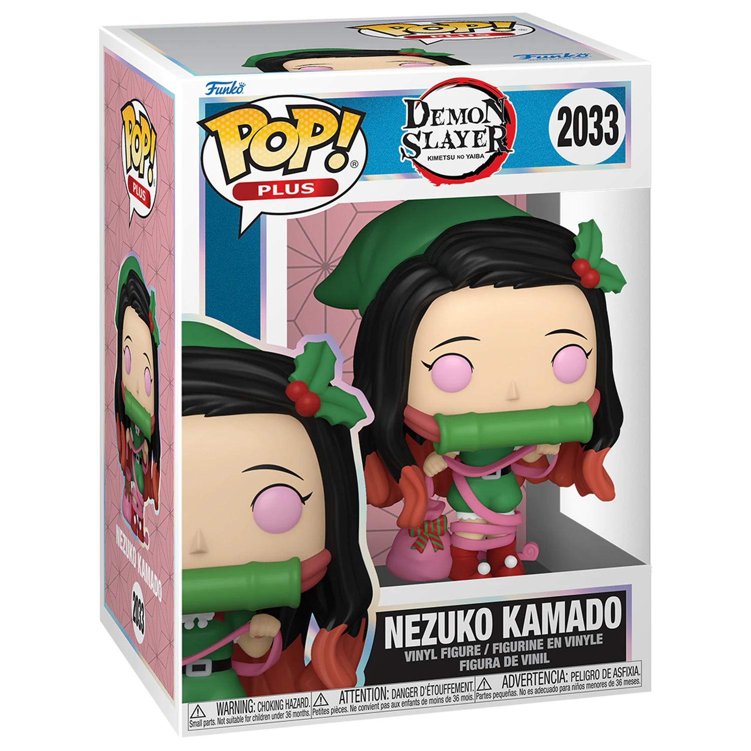 Demon Slayer: Kimetsu no Yaiba Funko POP! Plus Animation Vinylové figúrky Nezuko (Holi) 9 cm produktová fotografia