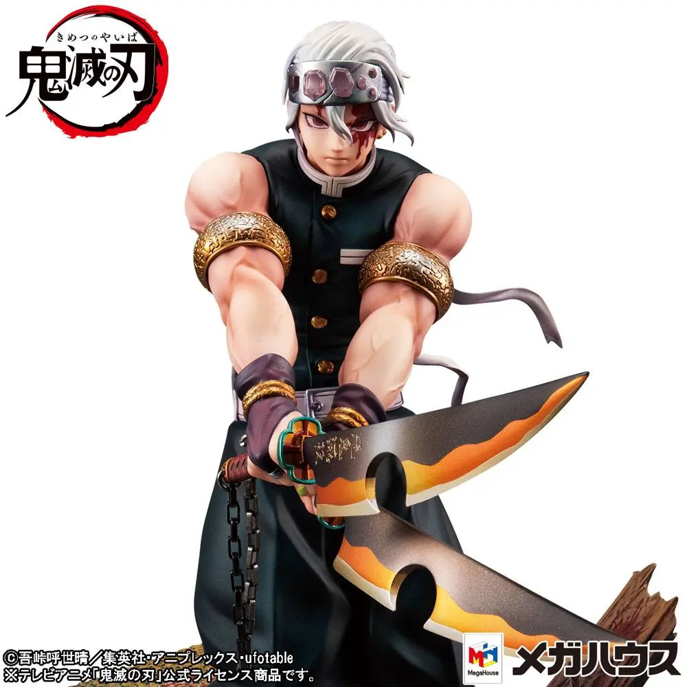 Demon Slayer Kimetsu no Yaiba G.E.M. PVC socha 1/8 Tengen Uzui 23 cm produktová fotografia