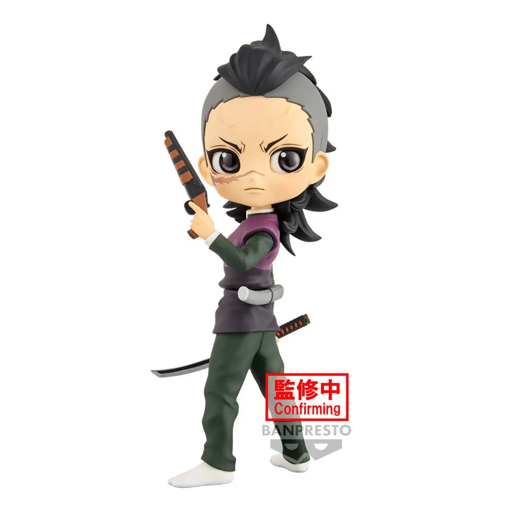 Demon Slayer Kimetsu no Yaiba Genya Shinazugawa Q posket figúrka 14 cm produktová fotografia