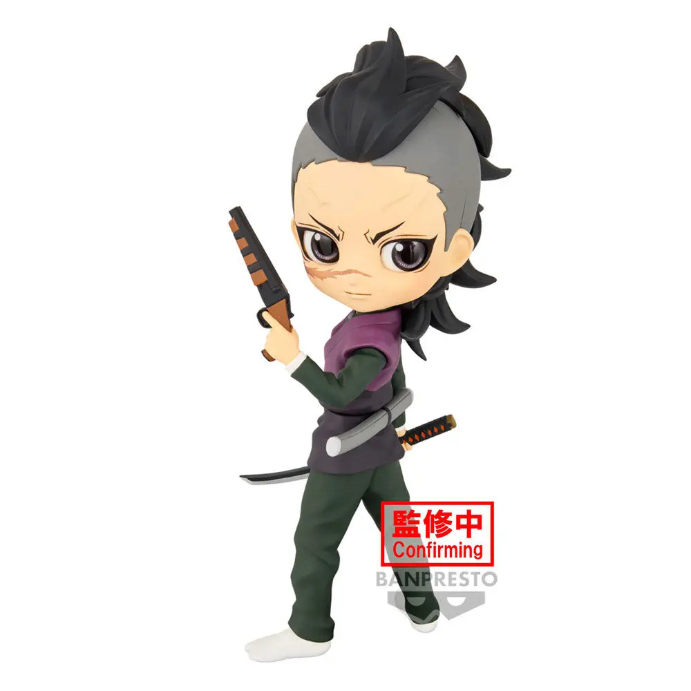 Demon Slayer Kimetsu no Yaiba Genya Shinazugawa Q posket figúrka 14 cm produktová fotografia