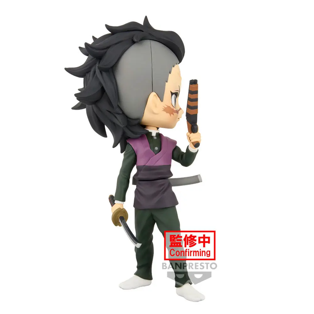 Demon Slayer Kimetsu no Yaiba Genya Shinazugawa Q posket figúrka 14 cm produktová fotografia