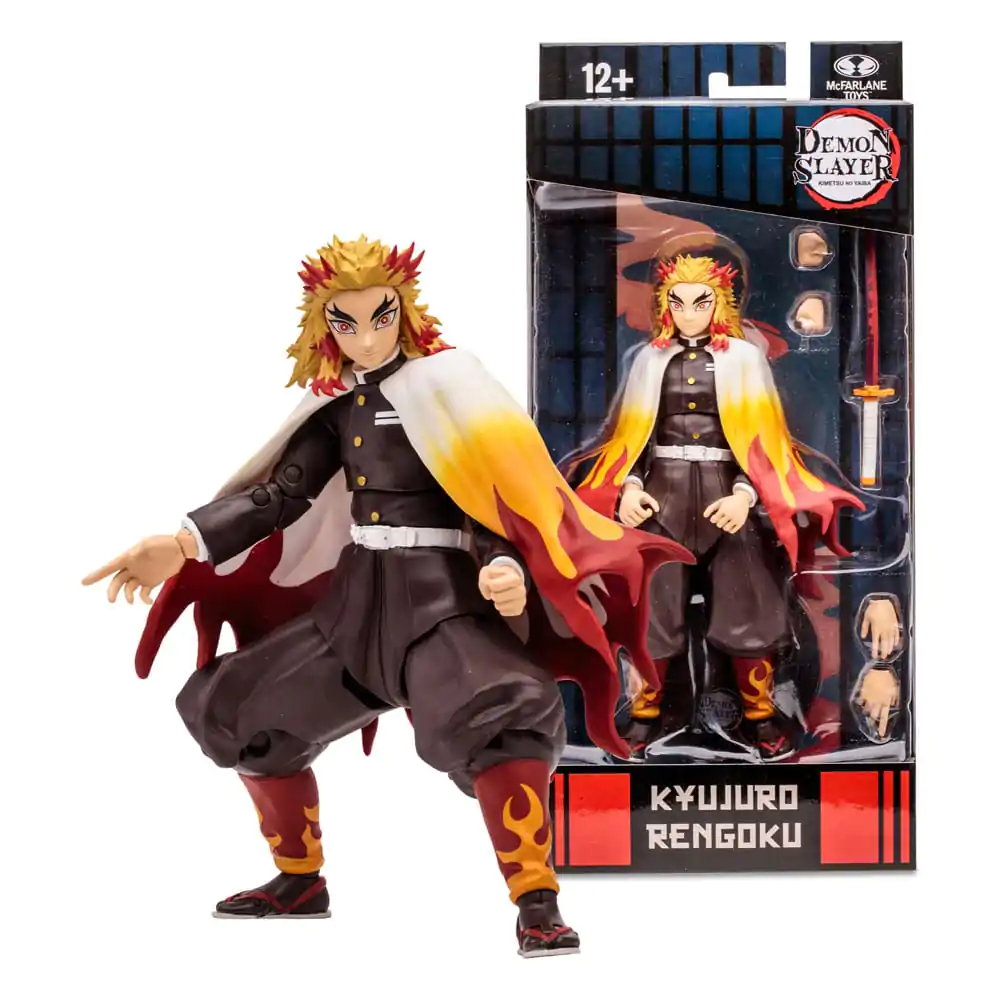 Demon Slayer: Kimetsu no Yaiba Akčná figúrka Kyojuro Rengoku 18 cm produktová fotografia