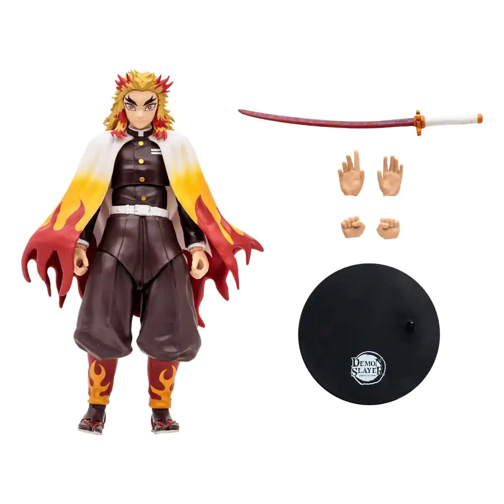 Demon Slayer: Kimetsu no Yaiba Akčná figúrka Kyojuro Rengoku 18 cm produktová fotografia