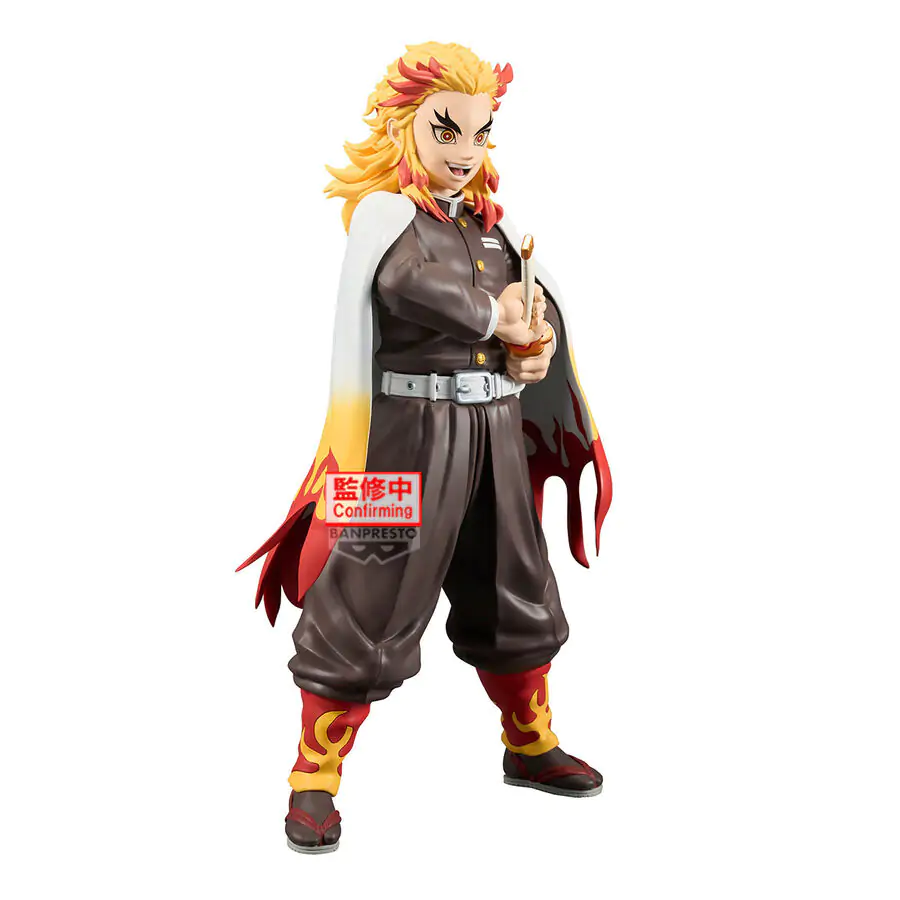 Demon Slayer Kimetsu no Yaiba Kyojuro Rengoku Grandista figúrka 24cm produktová fotografia