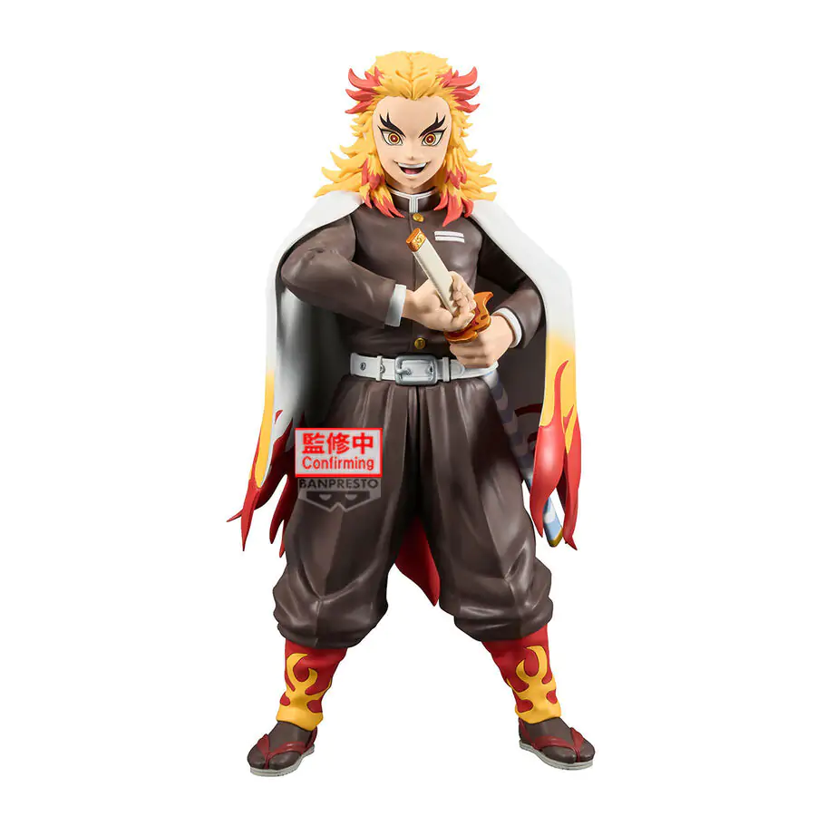 Demon Slayer Kimetsu no Yaiba Kyojuro Rengoku Grandista figúrka 24cm produktová fotografia