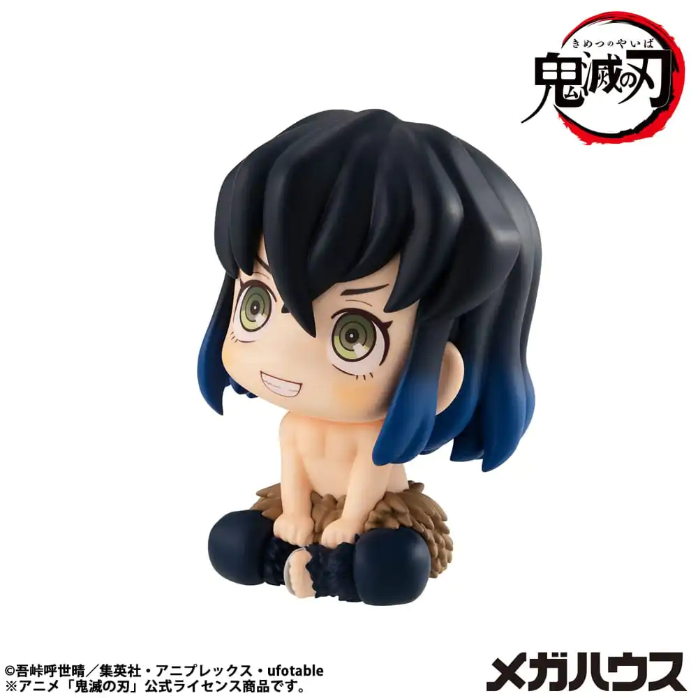 Demon Slayer Kimetsu no Yaiba Look Up PVC Socha Hashibira Inosuke 10 cm produktová fotografia