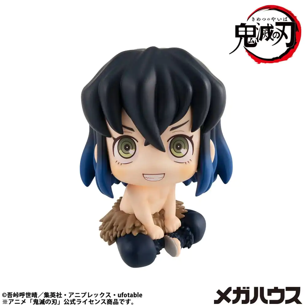 Demon Slayer Kimetsu no Yaiba Look Up PVC Socha Hashibira Inosuke 10 cm produktová fotografia