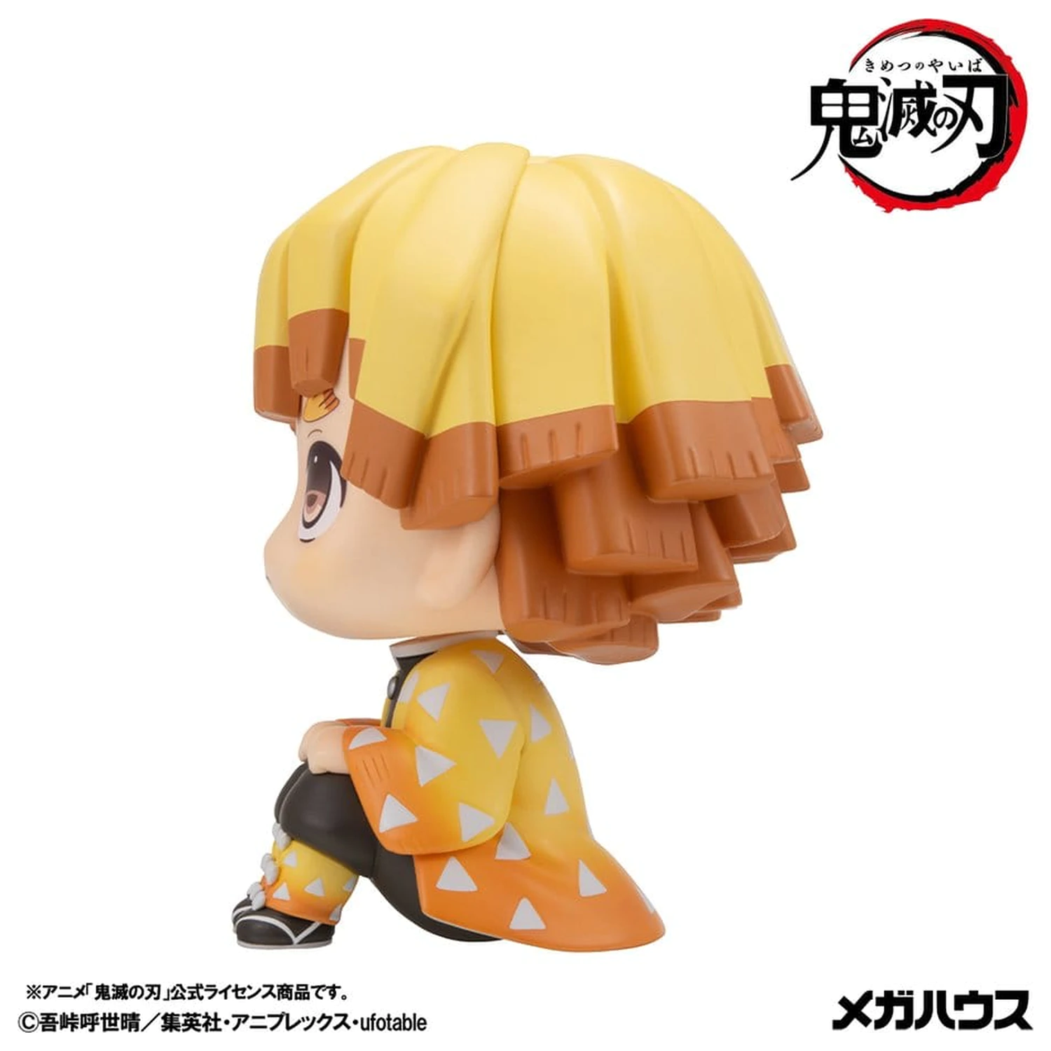 Demon Slayer: Kimetsu no Yaiba Look Up PVC figúrka Zenitsu Agatsuma Grumpy Ver. 11 cm produktová fotografia