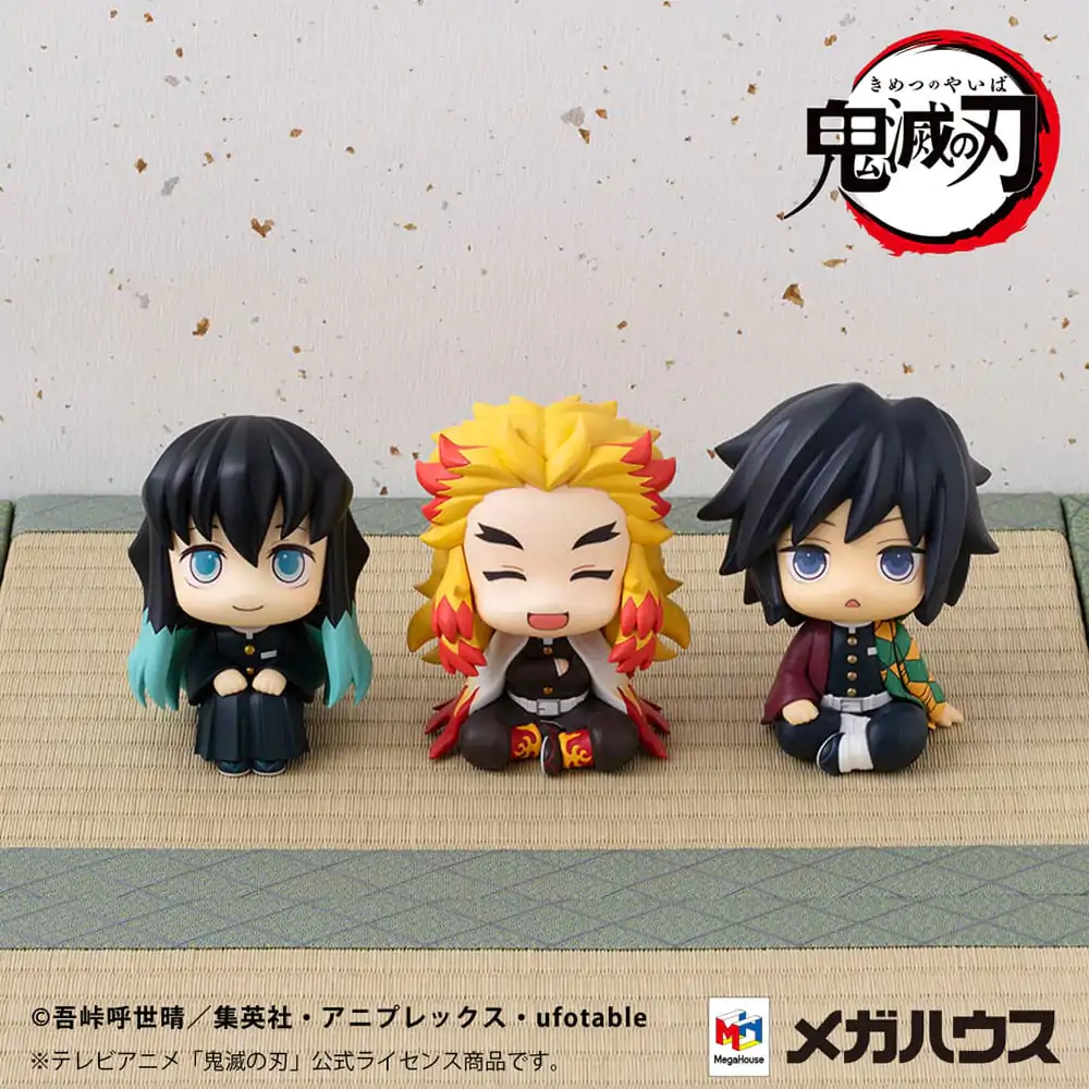 Demon Slayer: Kimetsu no Yaiba Look Up PVC Soška Rengoku Kyoujurou Smile Ver. 11 cm (s darčekom) produktová fotografia