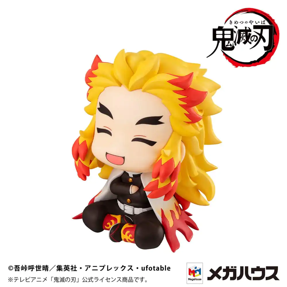 Demon Slayer: Kimetsu no Yaiba Look Up PVC Soška Rengoku Kyoujurou Smile Ver. 11 cm (s darčekom) produktová fotografia