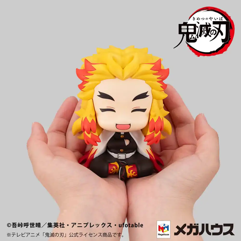 Demon Slayer: Kimetsu no Yaiba Look Up PVC Soška Rengoku Kyoujurou Smile Ver. 11 cm (s darčekom) produktová fotografia