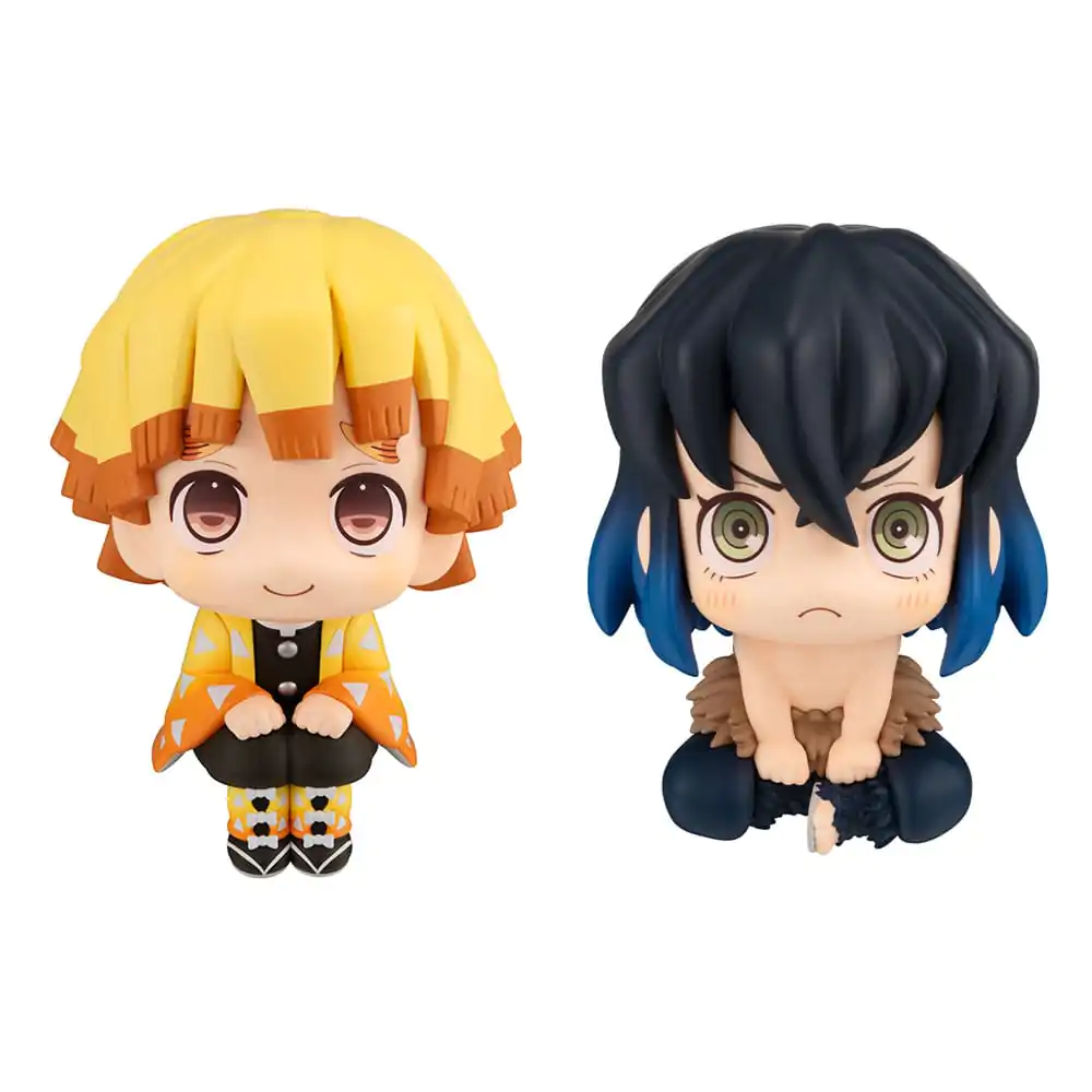 Demon Slayer: Kimetsu no Yaiba Look Up PVC Soška Zenitsu Agatsuma Smile Ver. & Inosuke Hashibira Bossy Ver. 11 cm (s darčekom) produktová fotografia