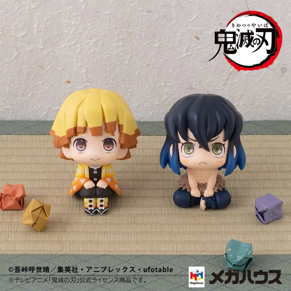 Demon Slayer: Kimetsu no Yaiba Look Up PVC Soška Zenitsu Agatsuma Smile Ver. & Inosuke Hashibira Bossy Ver. 11 cm (s darčekom) produktová fotografia