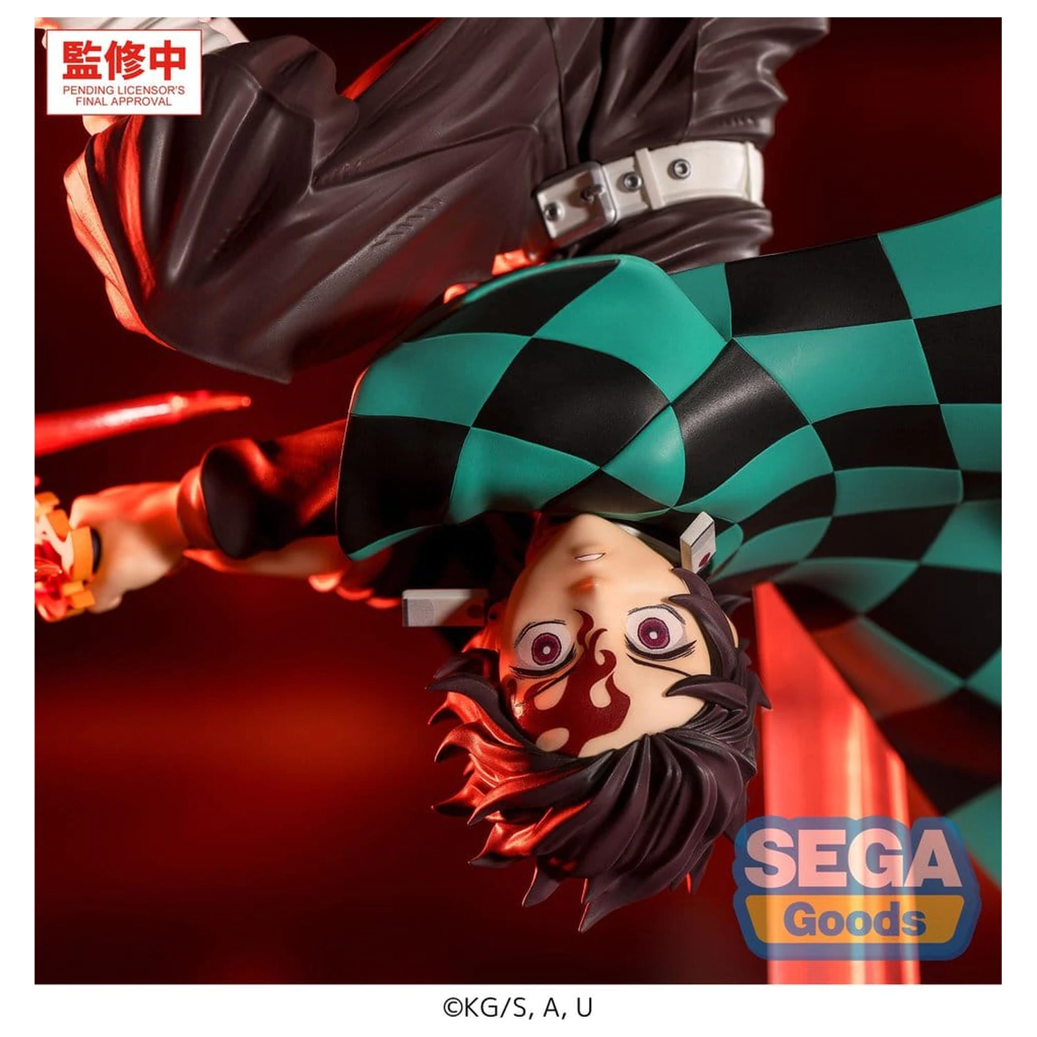 Demon Slayer: Kimetsu no Yaiba Luminasta PVC figúrka Tanjiro Kamado Hinokami Kagura Setting Sun Transformation 15 cm produktová fotografia