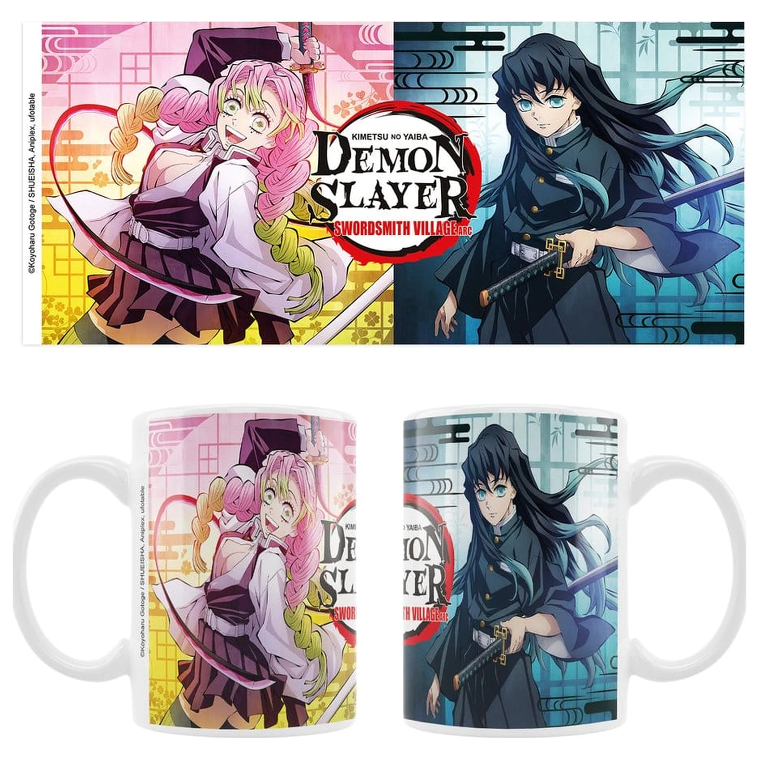 Demon Slayer: Kimetsu no Yaiba Hrnček Mitsuri & Muichiro produktová fotografia
