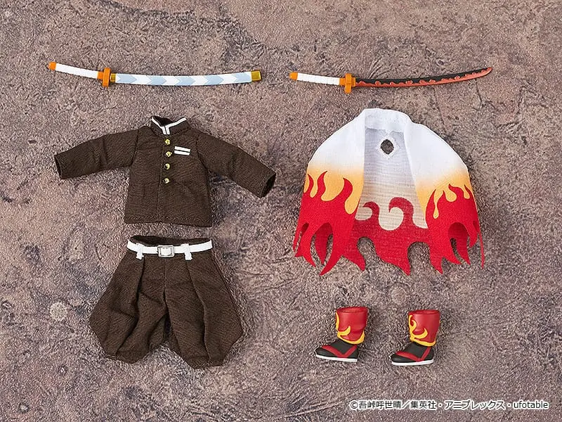 Demon Slayer: Kimetsu no Yaiba Nendoroid Doll Figúrka Kyojuro Rengoku 14 cm produktová fotografia