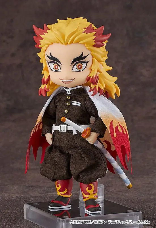 Demon Slayer: Kimetsu no Yaiba Nendoroid Doll Figúrka Kyojuro Rengoku 14 cm produktová fotografia