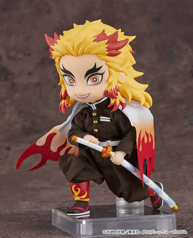 Demon Slayer: Kimetsu no Yaiba Nendoroid Doll Figúrka Kyojuro Rengoku 14 cm produktová fotografia