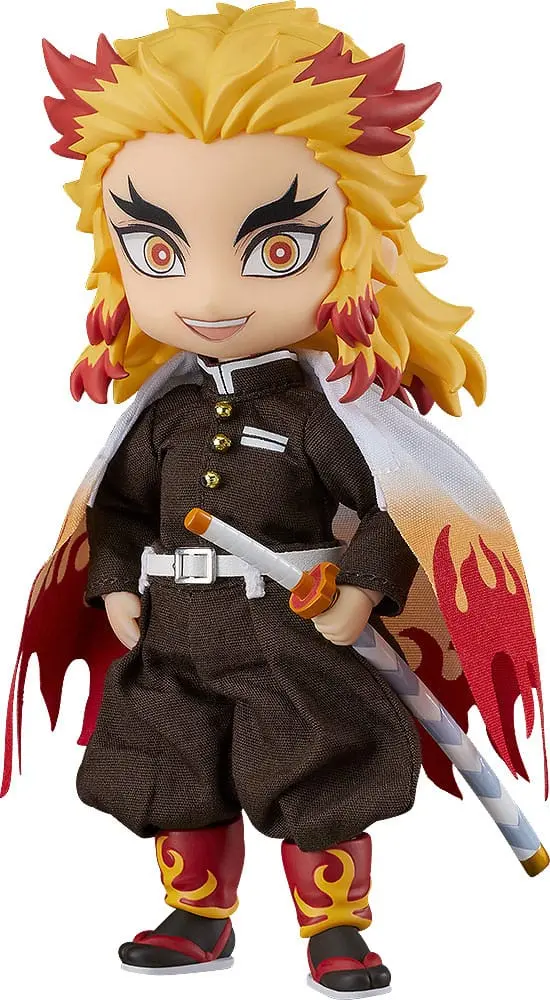Demon Slayer: Kimetsu no Yaiba Nendoroid Doll Figúrka Kyojuro Rengoku 14 cm produktová fotografia