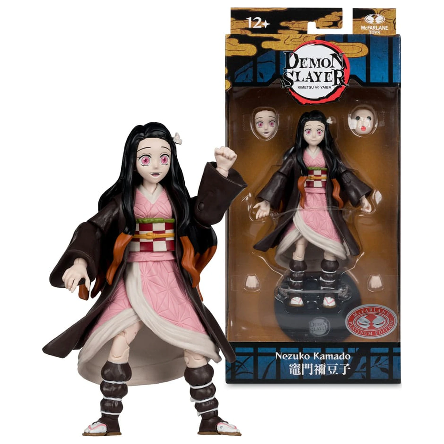 Demon Slayer: Kimetsu no Yaiba akčná figúrka Nezuko Kamado Platinum Edition 14 cm produktová fotografia