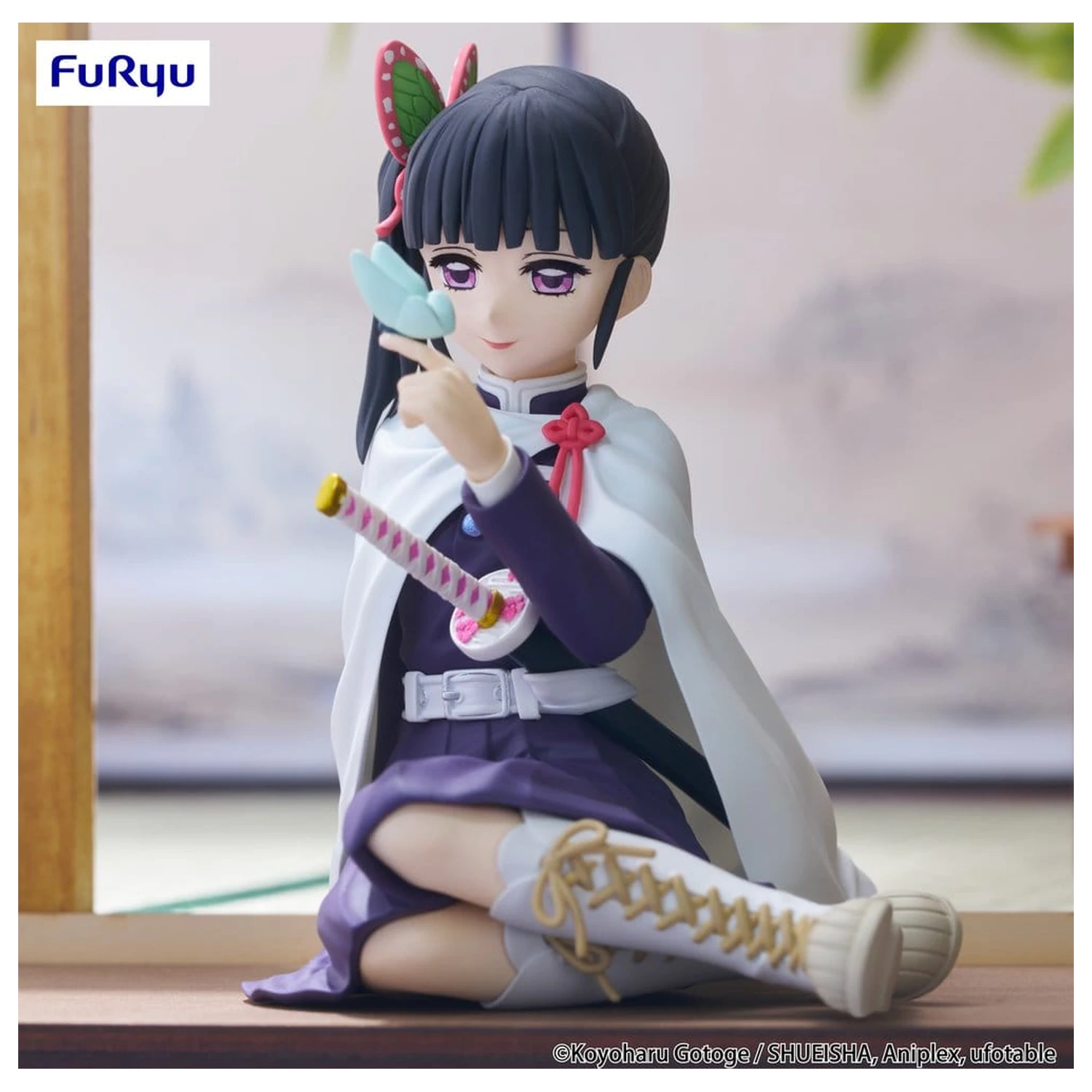 Demon Slayer: Kimetsu no Yaiba zarážka na rezance PVC figúrka Tsuyuri Kanao 8 cm produktová fotografia