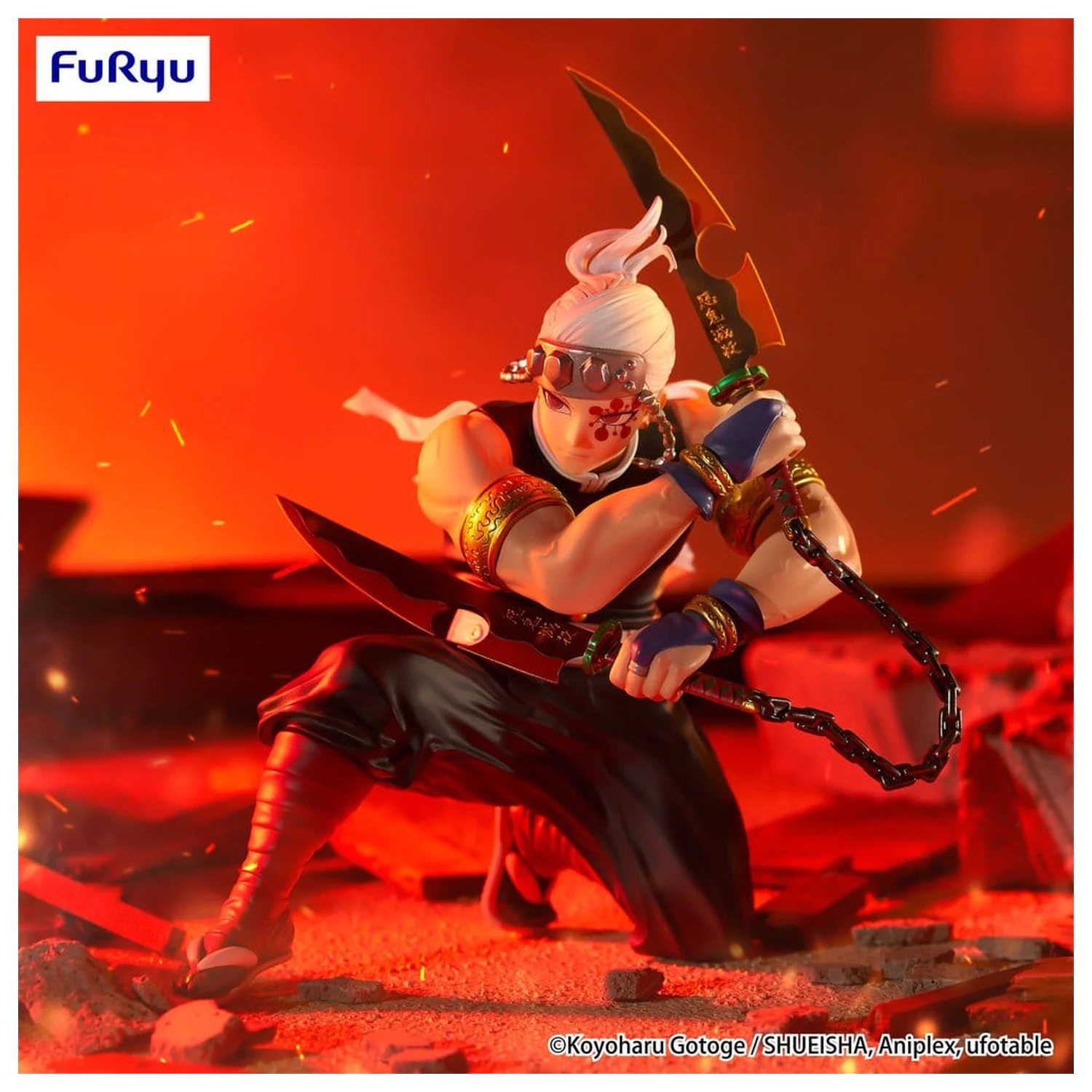 Demon Slayer: Kimetsu no Yaiba Noodle Stopper PVC figúrka Uzui Tengen 15 cm produktová fotografia