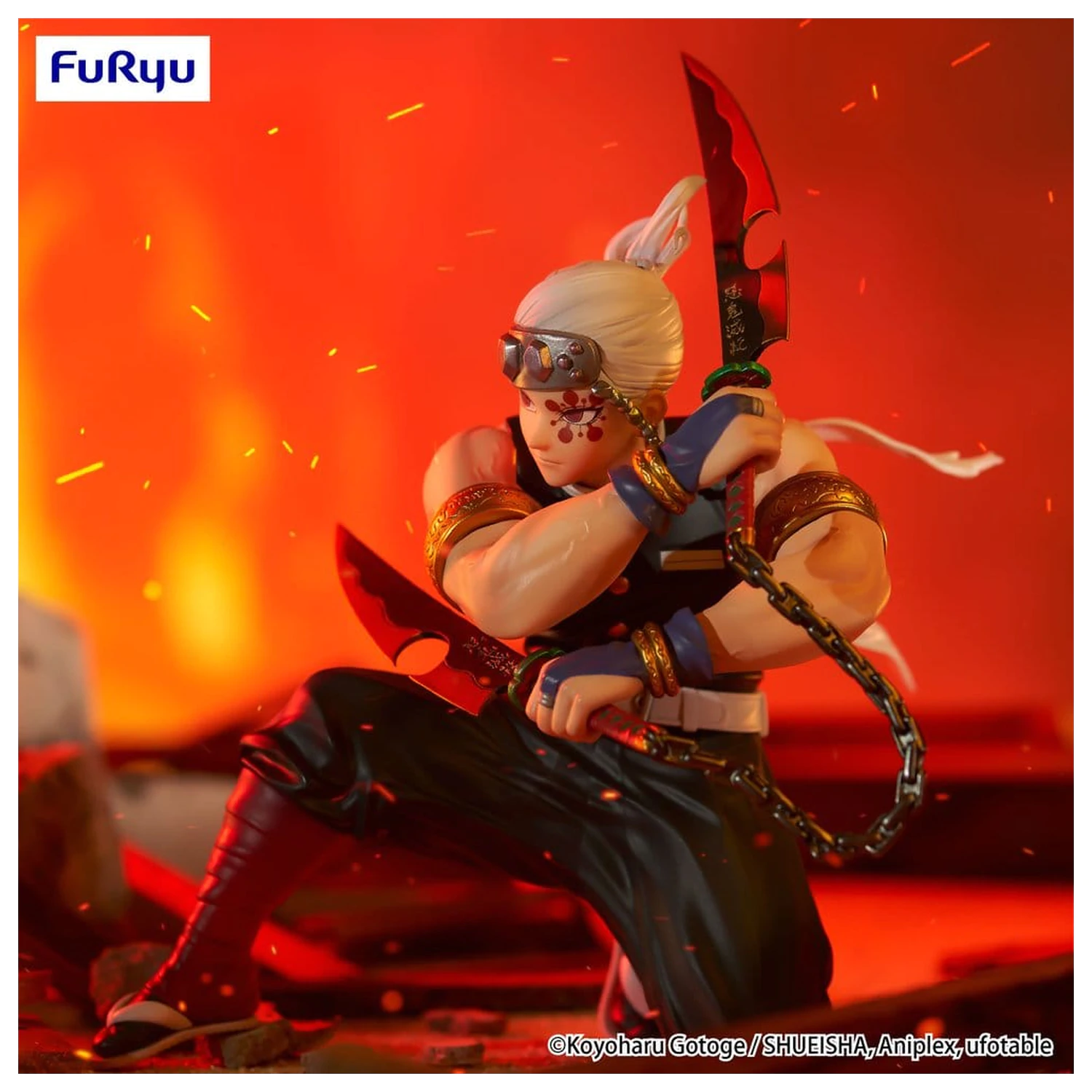 Demon Slayer: Kimetsu no Yaiba Noodle Stopper PVC figúrka Uzui Tengen 15 cm produktová fotografia