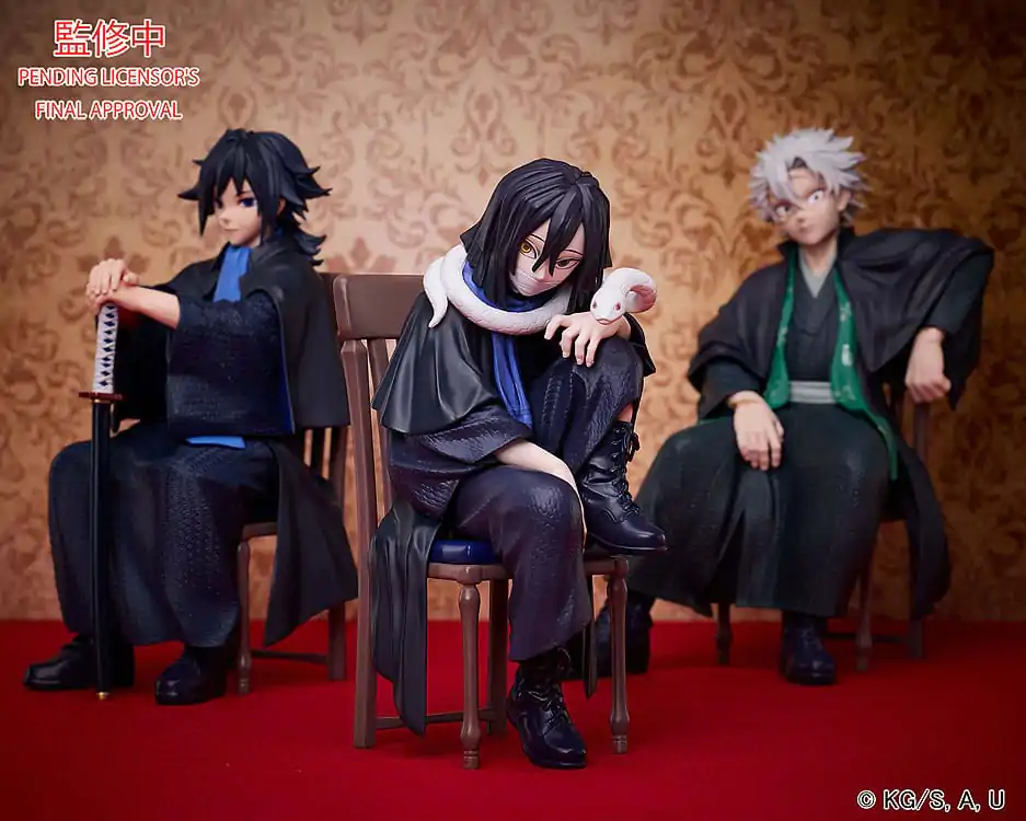 Demon Slayer: Kimetsu no Yaiba Soška Obanai Iguro 15 cm produktová fotografia