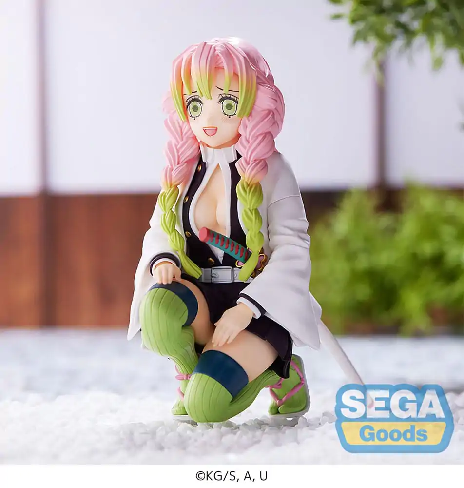 Demon Slayer: Kimetsu no Yaiba PM Perching PVC Soška Mitsuri Kanroji Hashira Meeting (re-run) 11 cm produktová fotografia