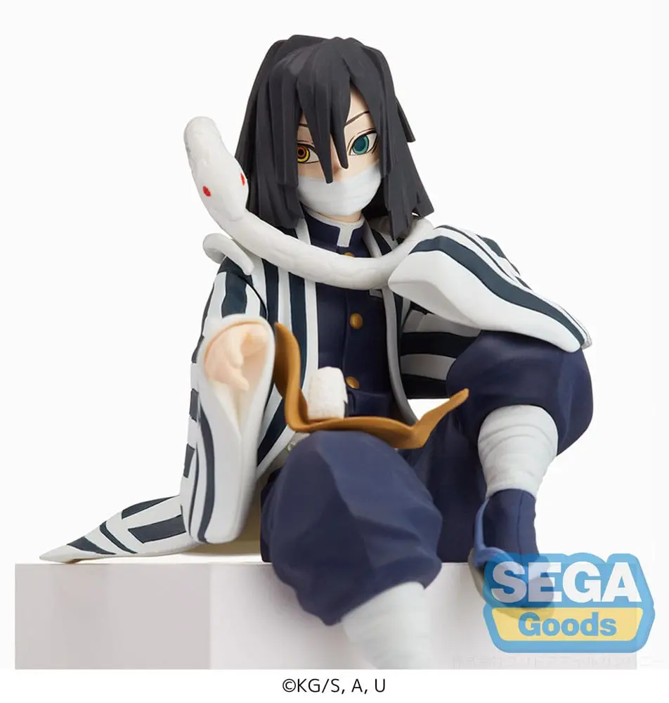 Demon Slayer: Kimetsu no Yaiba PM sediaca PVC soška Obanai Iguro (re-run) 15 cm produktová fotografia
