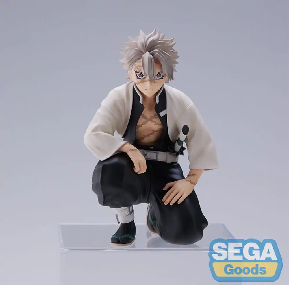 Demon Slayer: Kimetsu no Yaiba PM Perching PVC Figúrka Sanemi Shinazugawa (Hashira Meeting) 11 cm (re-run) termékfotó