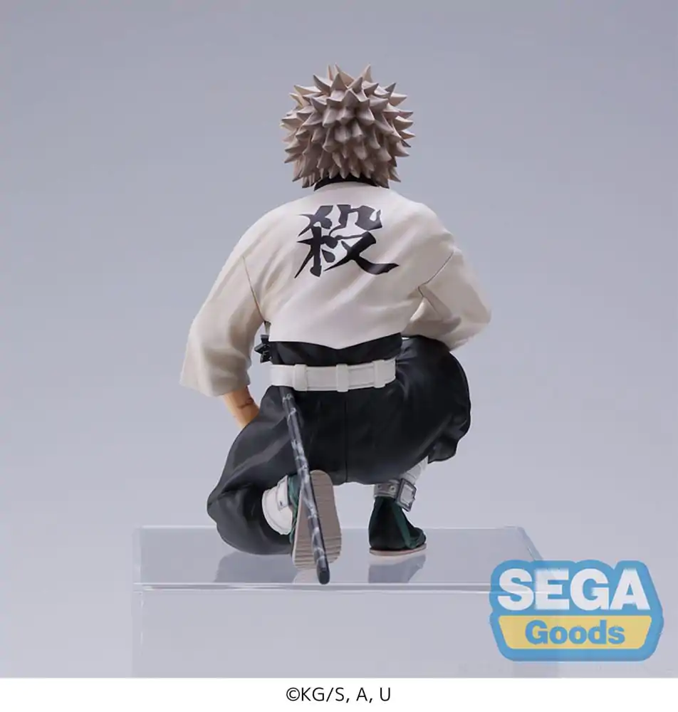 Demon Slayer: Kimetsu no Yaiba PM Perching PVC Figúrka Sanemi Shinazugawa (Hashira Meeting) 11 cm (re-run) termékfotó