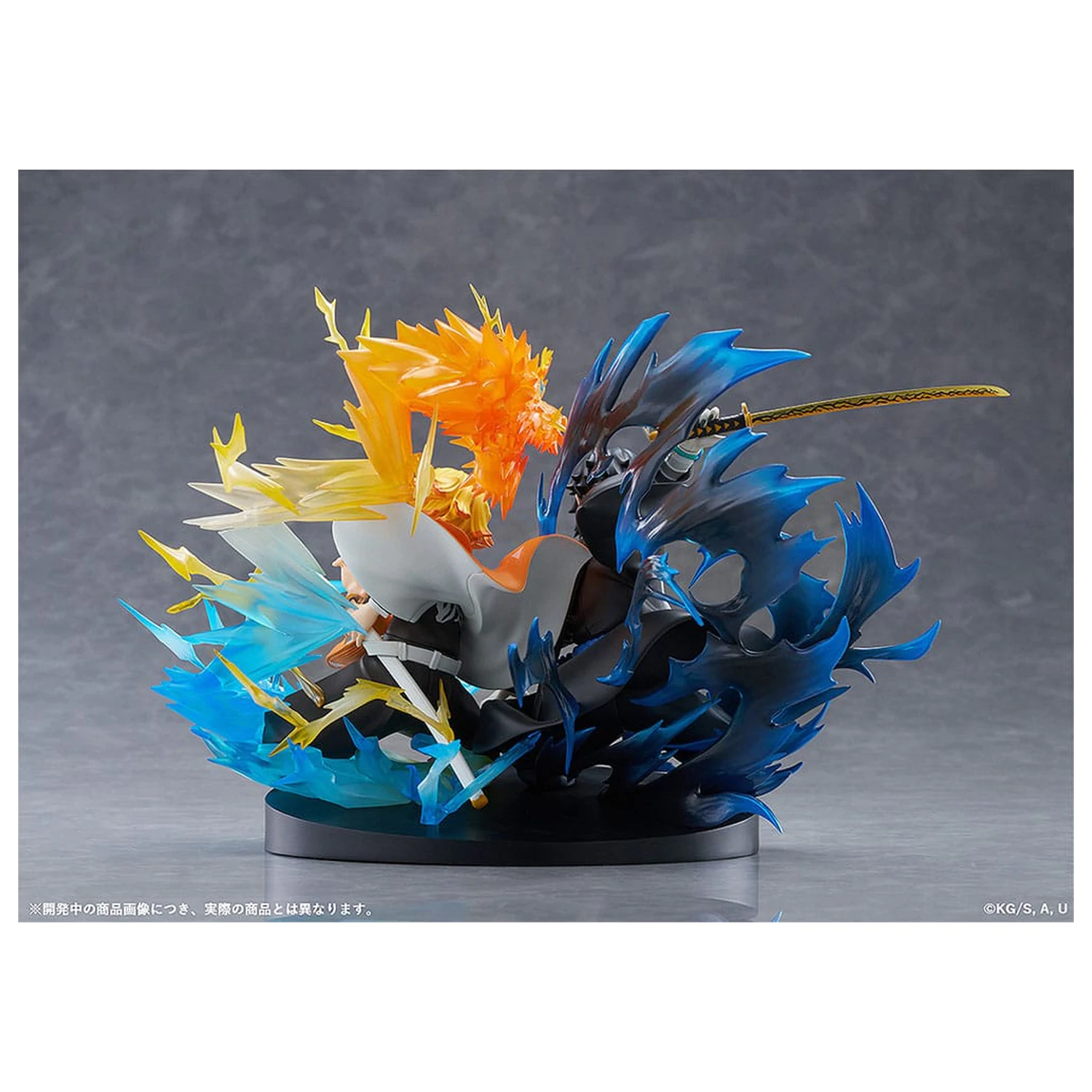Demon Slayer: Kimetsu no Yaiba PVC socha Zenitsu Agatsuma & Kaigaku 15 cm produktová fotografia