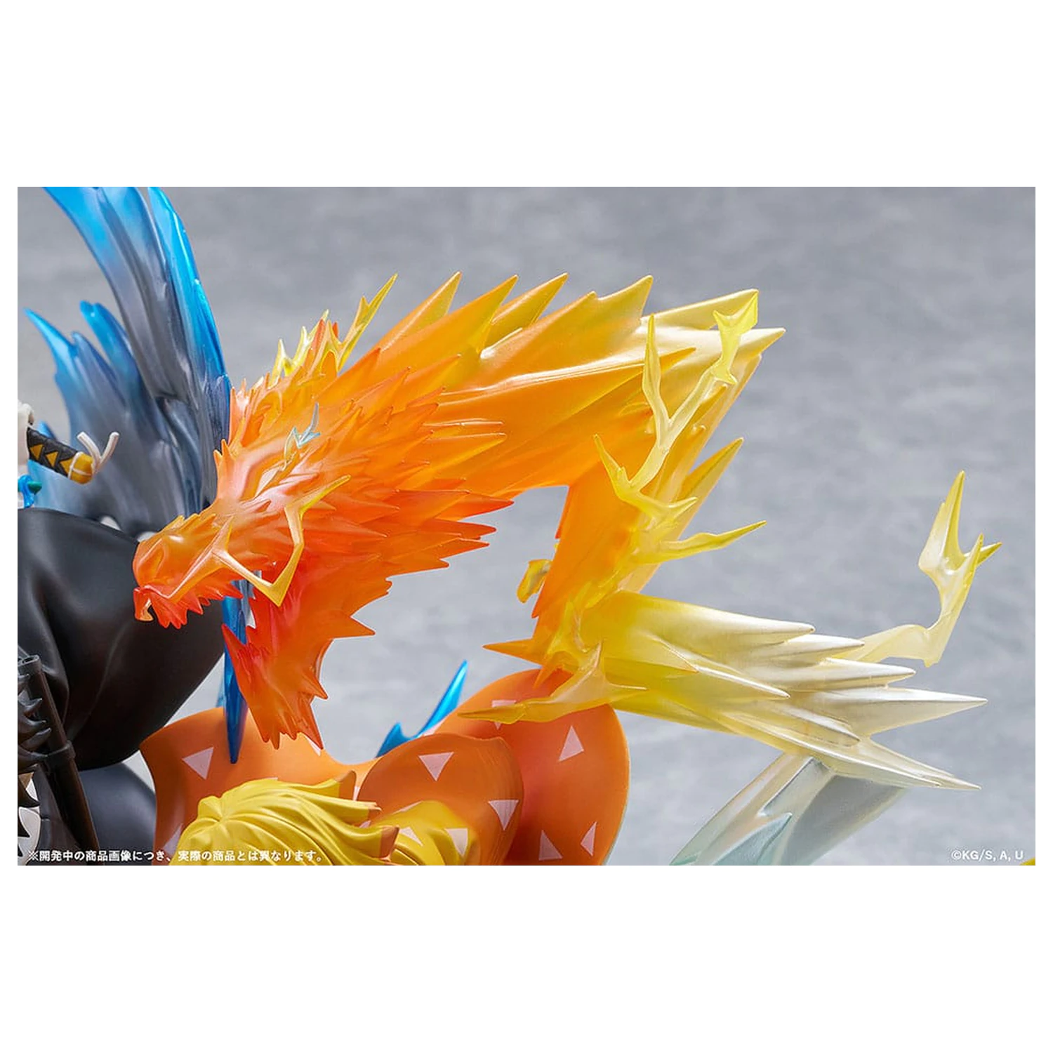 Demon Slayer: Kimetsu no Yaiba PVC socha Zenitsu Agatsuma & Kaigaku 15 cm produktová fotografia