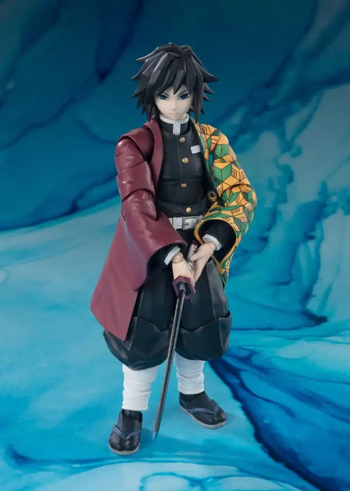 Demon Slayer: Kimetsu no Yaiba S.H. Figuarts akčná figúrka Giyu Tomioka 15 cm termékfotó