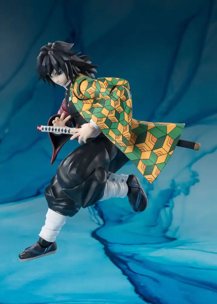 Demon Slayer: Kimetsu no Yaiba S.H. Figuarts akčná figúrka Giyu Tomioka 15 cm termékfotó